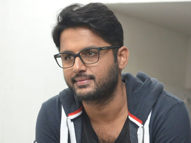 Nithiin LIE Interview Photos